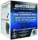 75-90-115 8m0107511 Mercury Oem Quicksilver Oil Change Kit Liter Hp Efi