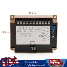 151068202 Darupsun P019-a001 Electronic Speed Controller Governor For Cummins 12-24v Efc 3044196