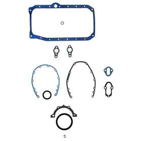 17116 Felpro Nib Omc 4.3l V6 Gm With Bal Shaft Conversion Set 1pc Rear Seal Pan Gskt