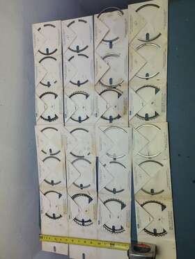 328536 Gm 8 0.643 Piston Ring Set Nos