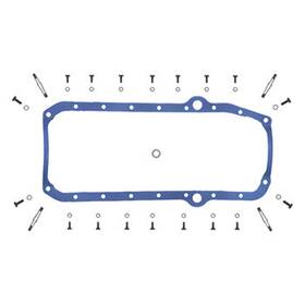 Marine Pro Os34510t Nib Mercruiser 5.0l 5.7l V8 Gasket Oil Pan With 2pc Rear Seal