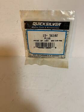 Mercruiser 56102 Genuine Nos Plug 19-56102 Bx23