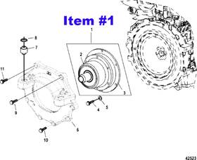 805684a2 Mercruiser Nib Diesel Engine Coupler Coupling For Flywheel Housing