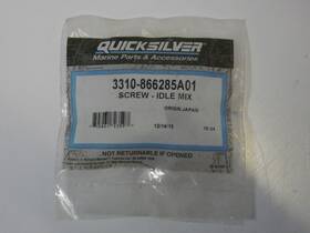 3310-866285a01 Mercury Marine Quicksilver Mercruiser Idle Mixture Screw Kit Oem
