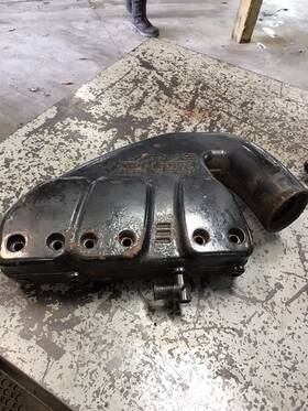 Mercury Marine 807294c-cf Left Mercruiser Gm 4.3 L 262 V6 Vortec Engine Port Side Exhaust Manifold
