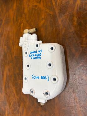 Onan 1101506 6.5 Mcck Cylinder Head Right Side Cast #p2568 #1101506 6.5kw 2cyl Gas