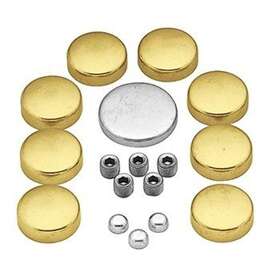 18-56481 Sierra Nib Crusader 5.0l 5.7l V6 And V8 Gm Freeze Plug Kit Brass