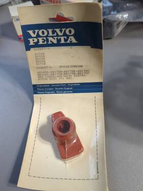 243657-4 Volvo Penta Rotor Red 23433 2173 R5 2 1/4 X 1 Inch New