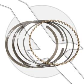 3854172 Volvo Penta Omc Shallow .030 Inch Oversize Groove Piston Ring Kit
