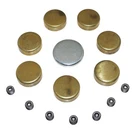 Prom Freeze Plug Kit Gm 7.4L & 8.2L Gen Iv Brass 1968-UP. Fixed Price $50.48.