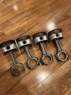 M3 Mercruiser - Volvo Penta 3.0L Pistons And Connecting Rods 14096629 3853340. Fixed Price $165.00.