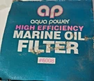 6008 - Aqua Power Marine Oil Filter. Fixed Price $20.77.
