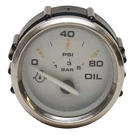 Faria Boat Oil Pressure Gauge GP7684A Kronos Silver 2 Inch. Fixed Price $35.15.