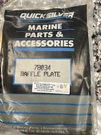 New Oem Mercury Baffle Plate # 78034 Nos. Fixed Price $16.99.