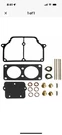 Sierra 18-7354 Mercury V6 Carburetor Kit Replaces 1395-8506. Fixed Price $79.95.