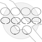 Volvo Penta Genuine Original Oem Ford 302 5.0 Piston Ring Kit 3853900. Fixed Price $49.99.