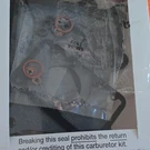Sierra 18-7246 Carburetor Kit, Omc 987438, 987440, 987485. Fixed Price $10.00.