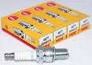 Set Of Genuine Ngk 4677 BR9ECS Nickel Spark Plugs. Fixed Price $38.14.