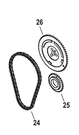 Mercruiser 6.2L Timing Chain Kit Complete Pn 8M0107026. Fixed Price $325.00.