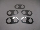 Ranger Dual Fuel Hose Vent Plate Set Of (5) Stainless Steel 6301005 Marine Boat. Fixed Price $34.95.