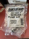 New Mercury Mercruiser Quicksilver Oem Part # 3302-9655 1 Pump Kit. Fixed Price $19.99.