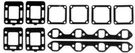 Exhaust Manifold Gasket Set Mercruiser Ford V8 18-4399 27-54566A1. Fixed Price $35.99.