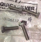 New Mercury Mercruiser Quicksilver Oem Part # 10-36137 Screw, PK/4. Fixed Price $9.99.