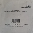 18-2849-1 (lot Of 2) Sierra Exhaust Gasket Elbow Rep.mer. 27-87105-1 27-81883. Fixed Price $7.99.