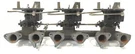 Volvo Penta AQ170 70795 Used Solex Carburetor Tri Power With Manifold 831121. Fixed Price $475.00.