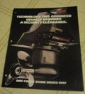 1992 Omc King Cobra Stern Drives Foldout Brochure. Fixed Price $29.99.