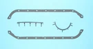 Cadillac 390 429 V8 Engine Oil Pan Gasket Set Best 1963-1967. Fixed Price $44.40.