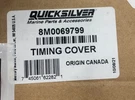 * 8M0069799 Mercury Marine Quicksilver Timing Cover / 120I. Fixed Price $402.83.