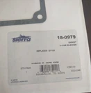 Sierra 18-0979 Omc Gasket V6 Air Silencer-replaces 321183-BRAND New-ships 24HR. Fixed Price $49.88.