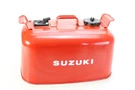 Vintage Suzuki Metal Outboard Portable Fuel Gas Tank 6 Gallon Nos. Fixed Price $140.00.