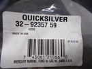 New Oem Mercruiser Hose Part Number 32-92357 59. Fixed Price $55.00.