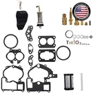 Direct Replacement Carburetor 3302-804844002 Kit For Mercruiser 2BARREL Systems. Fixed Price $23.74.