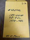 Nos Oem Omc Evinrude Johnson Gearcase Seal 982946 185-260HP 3.8-8.2L 1978-1985. Fixed Price $45.00.