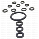 Volvo Penta Cooling Water Pipe Gaskets AQ115 AQ130 BB115 Engines Replaces 22061. Fixed Price $17.66.