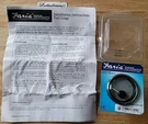 Faria 13701 Chesapeake Black Stainless Steel Inch Fuel Level Gauge (E-1/2-F). Fixed Price $36.00.