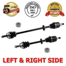 Front Left & Right Axle Cv Half Shaft + Wheel Bearing 1992-2000 Civic W/abs. Fixed Price $324.00.