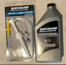 Mercury Quicksilver High Performance Gear Lube & Pump 858064Q01 8M0072133. Fixed Price $24.95.