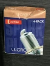 Denso 3066, W20EXR-U, U-groove Spark Plugs Pack Of 4. Fixed Price $12.95.